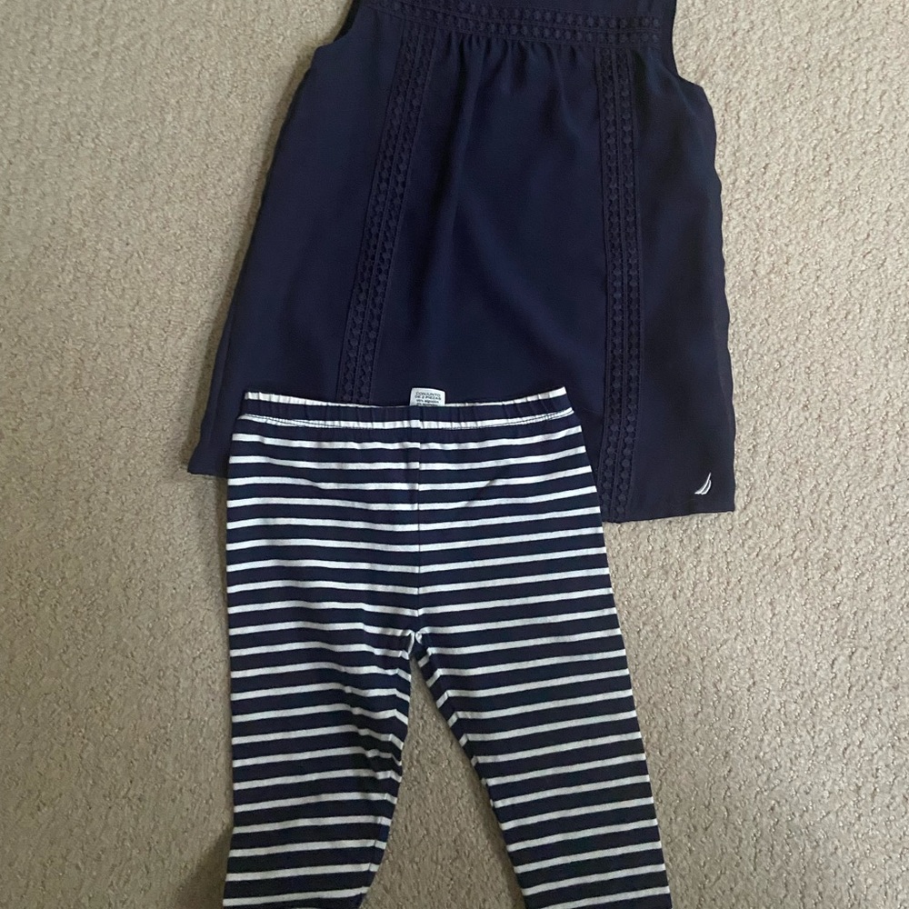 Girls Nautica 2 Piece Outfit